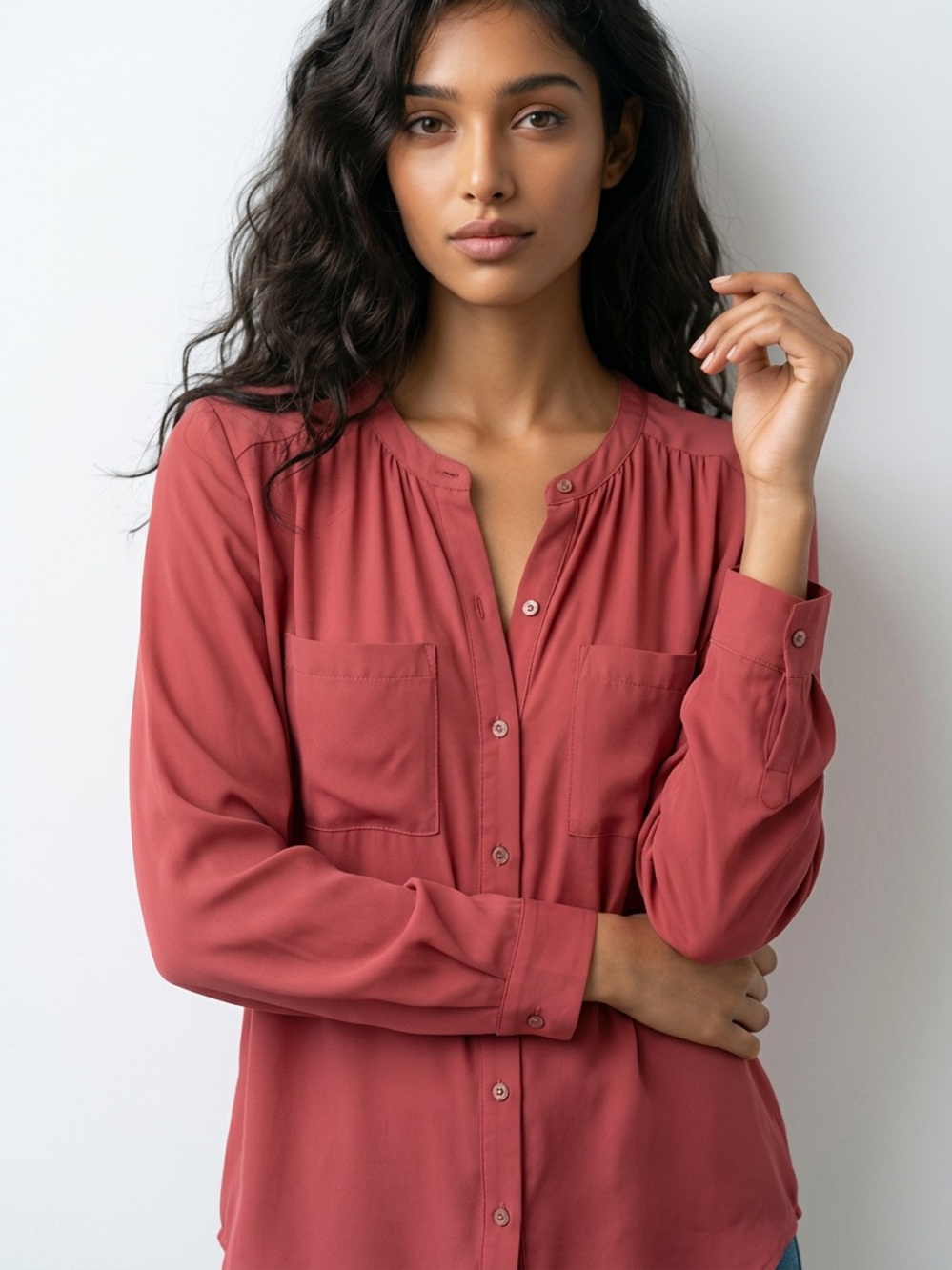 Pre love LOFT Women's pink  Blouse